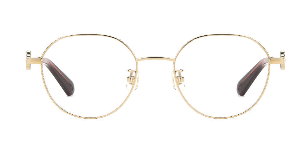 Lente Oftálmico Kate Spade TRINITY/F Dorado