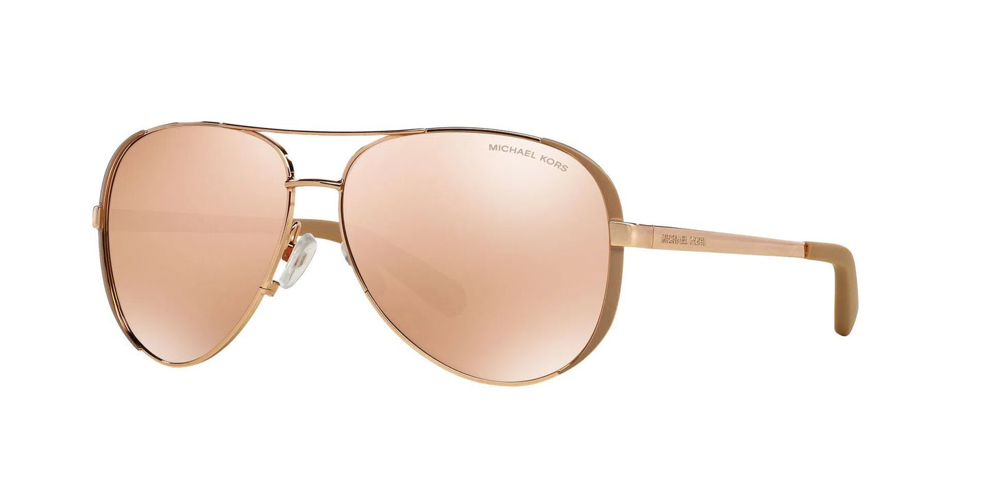 Lentes de Sol Michael Kors MK5004 Dorado-Ópticas LUX, Ve Más Allá