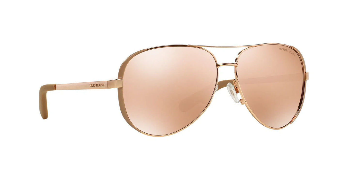 Lentes de Sol Michael Kors MK5004 Dorado-Ópticas LUX, Ve Más Allá