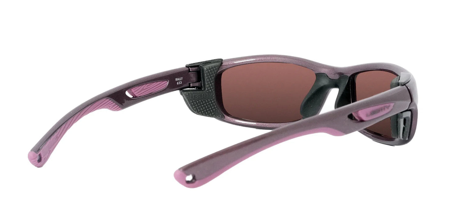 Lentes de Sol Googles Deportivos RALLY Morado-Ópticas LUX, Ve Más Allá