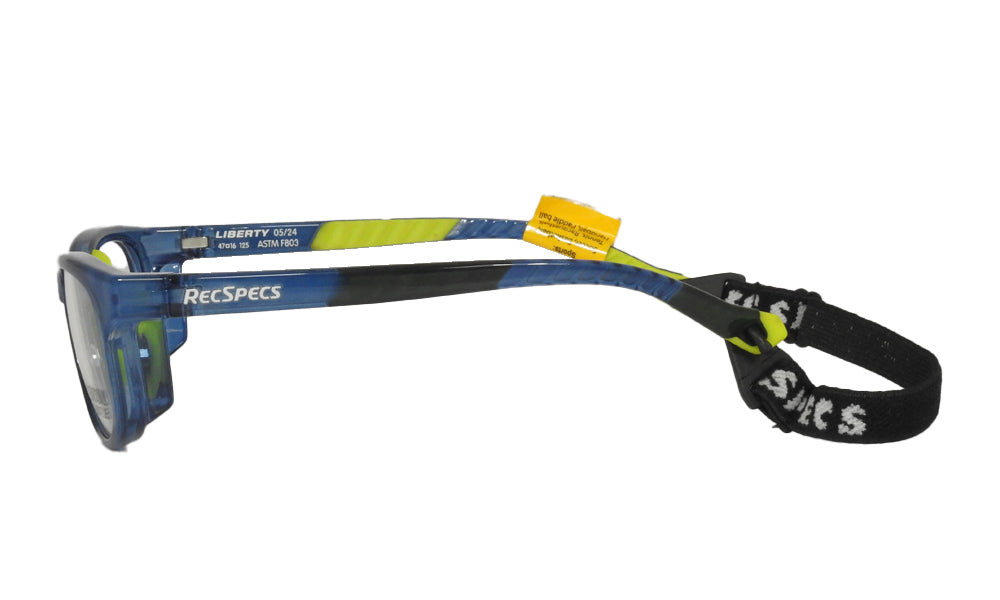 Lente Oftálmico Goggles Deportivos Kids HYBRIDH1 Azul