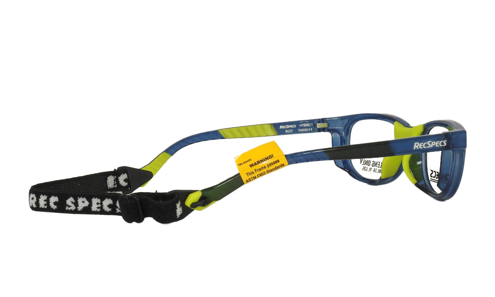 Lente Oftálmico Goggles Deportivos Kids HYBRIDH1 Azul