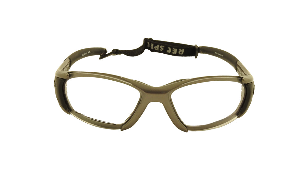Lente Oftálmico Goggles Deportivos Velocity Gris