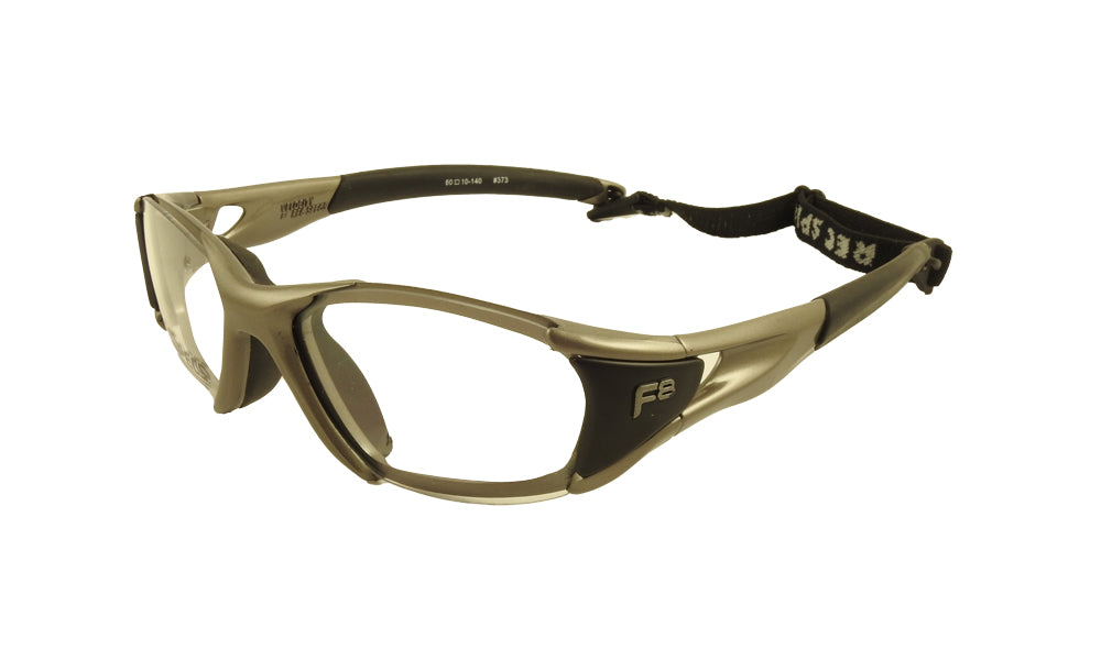 Lente Oftálmico Goggles Deportivos Velocity Gris
