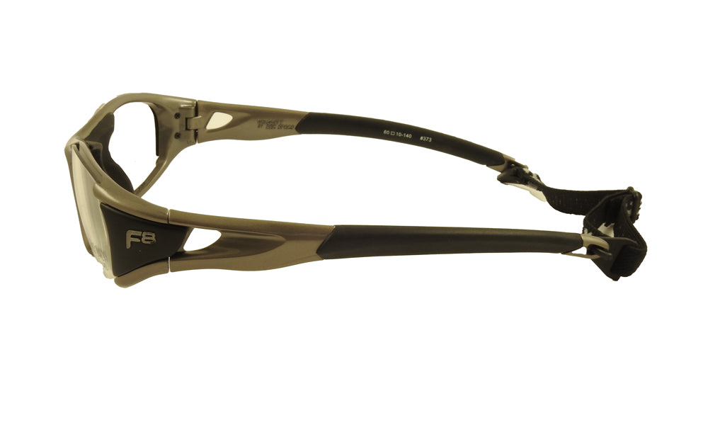 Lente Oftálmico Goggles Deportivos Velocity Gris
