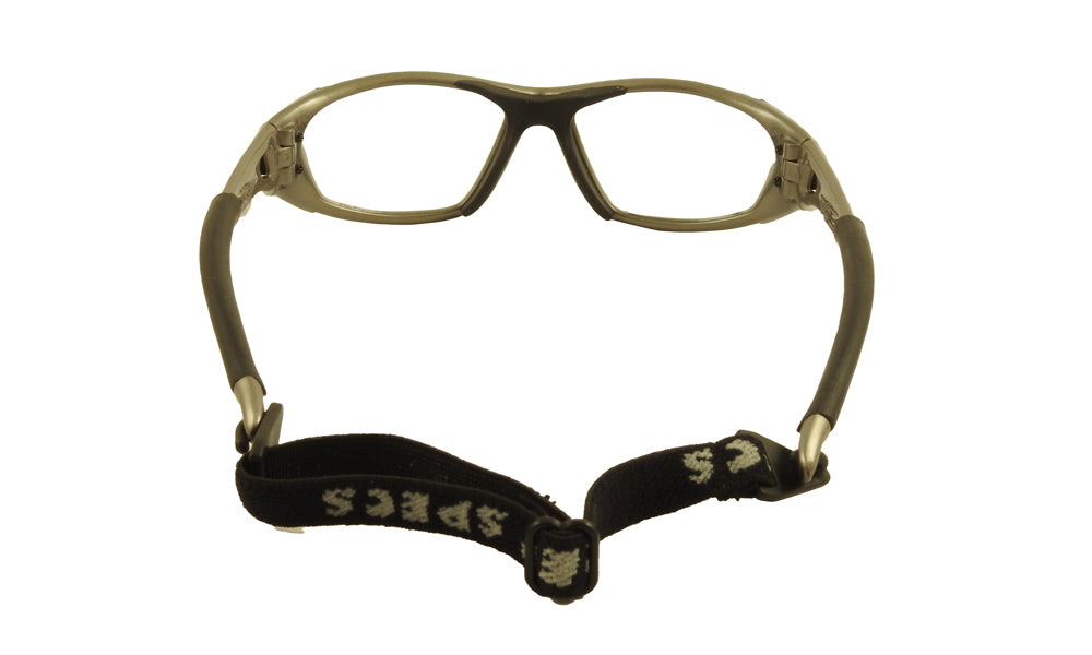 Lente Oftálmico Goggles Deportivos Velocity Gris