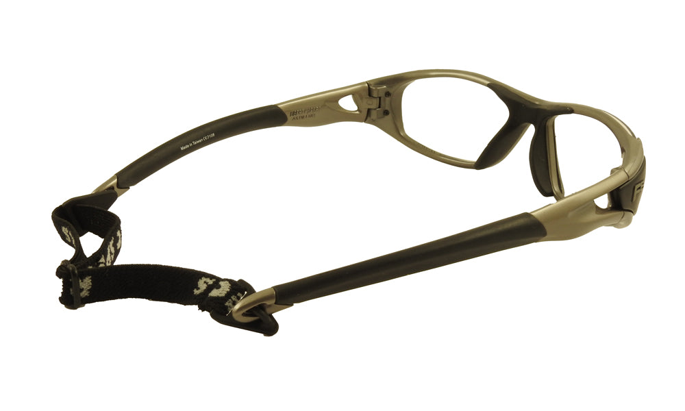 Lente Oftálmico Goggles Deportivos Velocity Gris