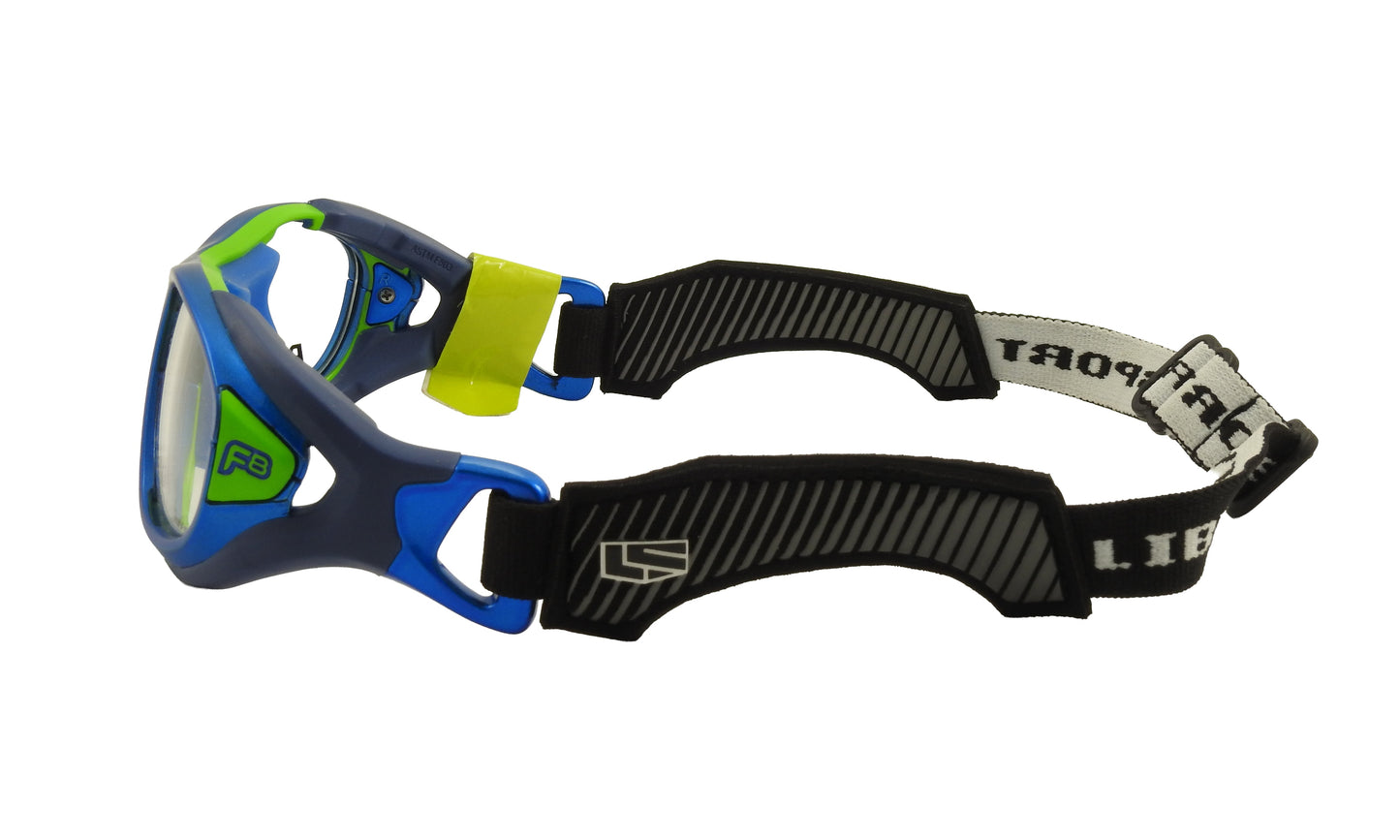 Lente Oftálmico Goggles Deportivos GD7357 Azul