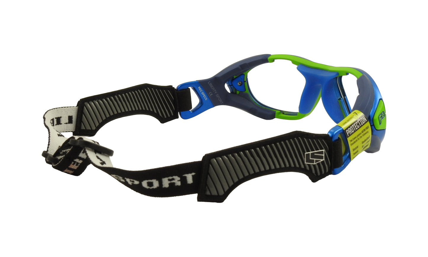 Lente Oftálmico Goggles Deportivos GD7357 Azul