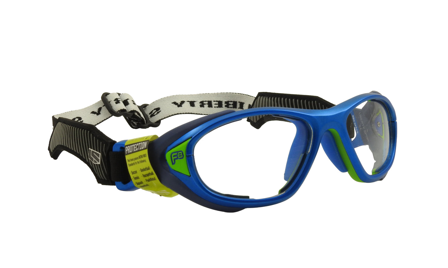 Lente Oftálmico Goggles Deportivos GD7357 Azul
