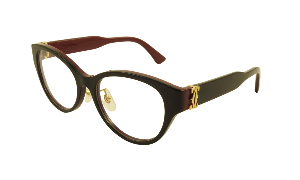 Lente Oftálmico Cartier CT0606OJ Negro