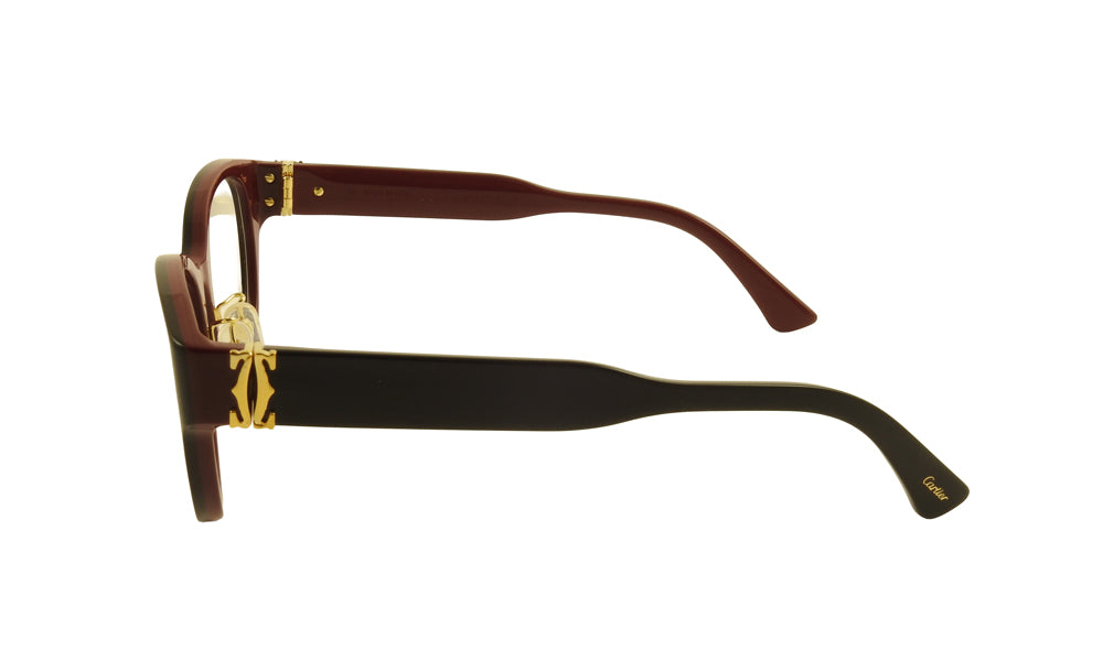 Lente Oftálmico Cartier CT0606OJ Negro