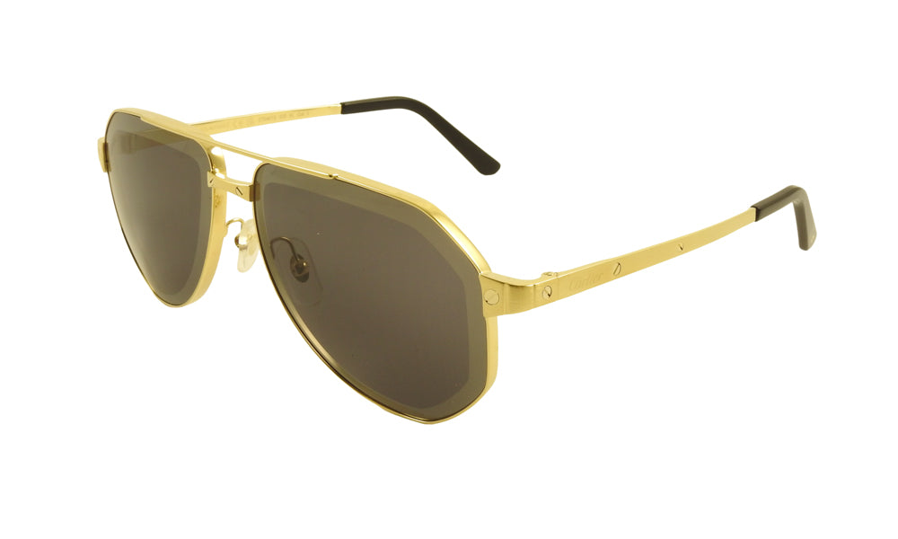 Lentes de Sol Cartier CT0461S Dorado