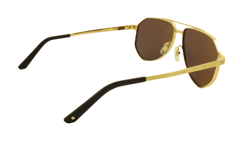 Lentes de Sol Cartier CT0461S Dorado