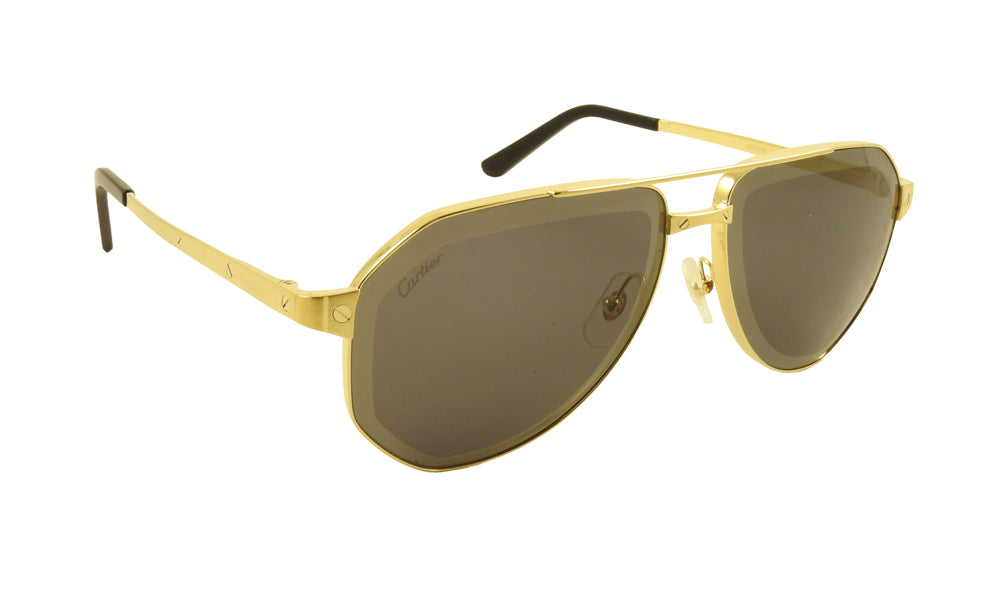 Lentes de Sol Cartier CT0461S Dorado