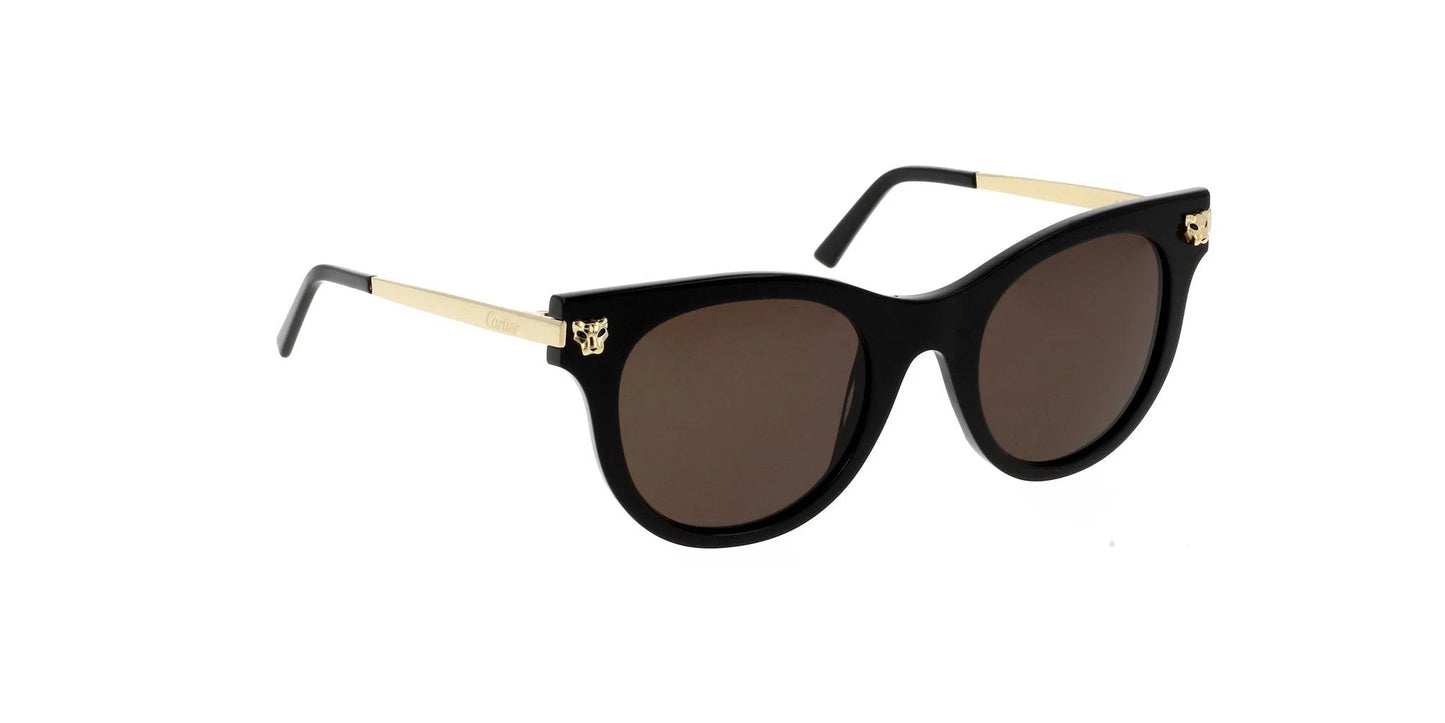 Lentes de Sol Cartier CT0024S Negro-Ópticas LUX, Ve Más Allá