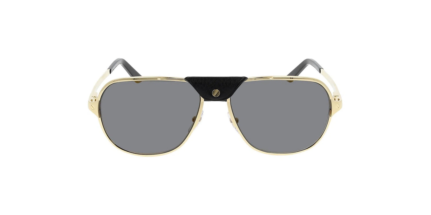 Lentes de Sol Cartier CT0165S Dorado-Ópticas LUX, Ve Más Allá