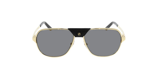 Lentes de Sol Cartier CT0165S Dorado-Ópticas LUX, Ve Más Allá