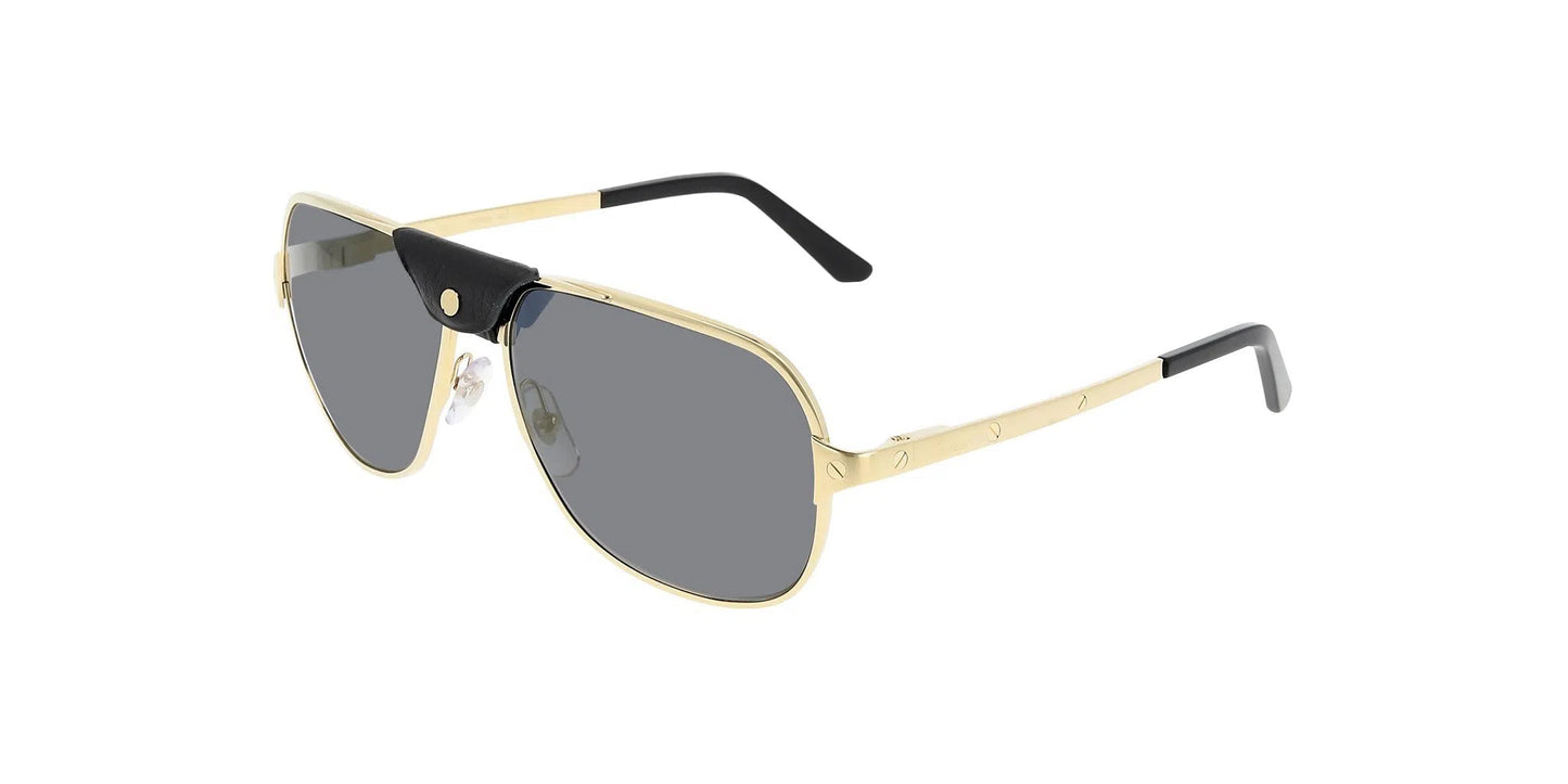 Lentes de Sol Cartier CT0165S Dorado-Ópticas LUX, Ve Más Allá