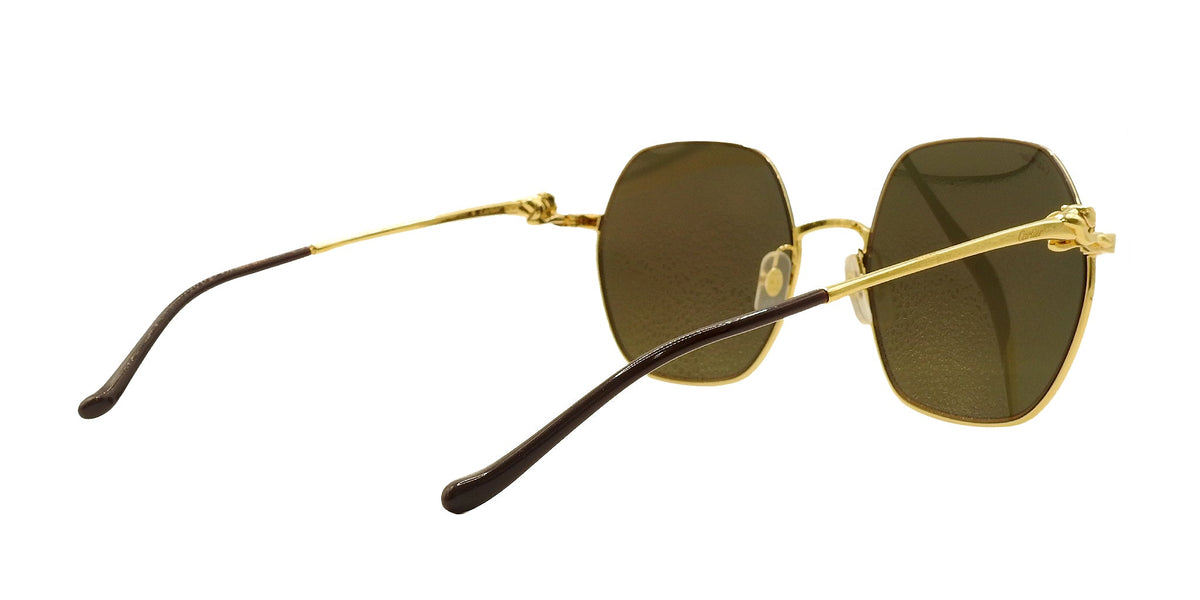 Lentes de Sol Cartier CT0267S Dorado