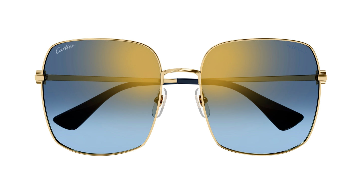 Lente Solar Cartier CT0401S Dorado