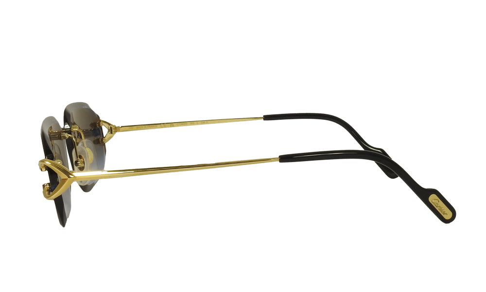 Lentes de Sol Cartier CT0468S Dorado