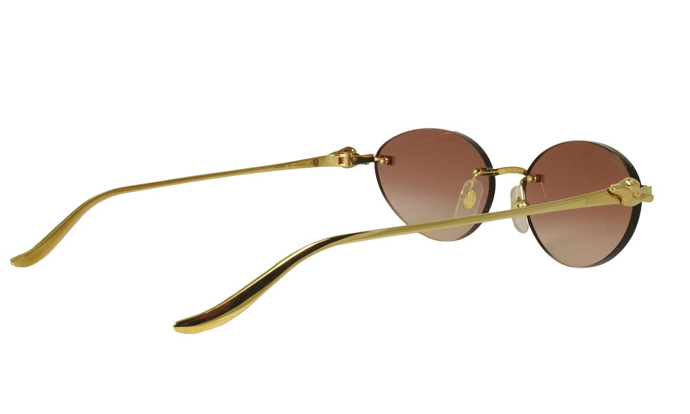 Lentes de Sol Cartier CT0504S Dorado