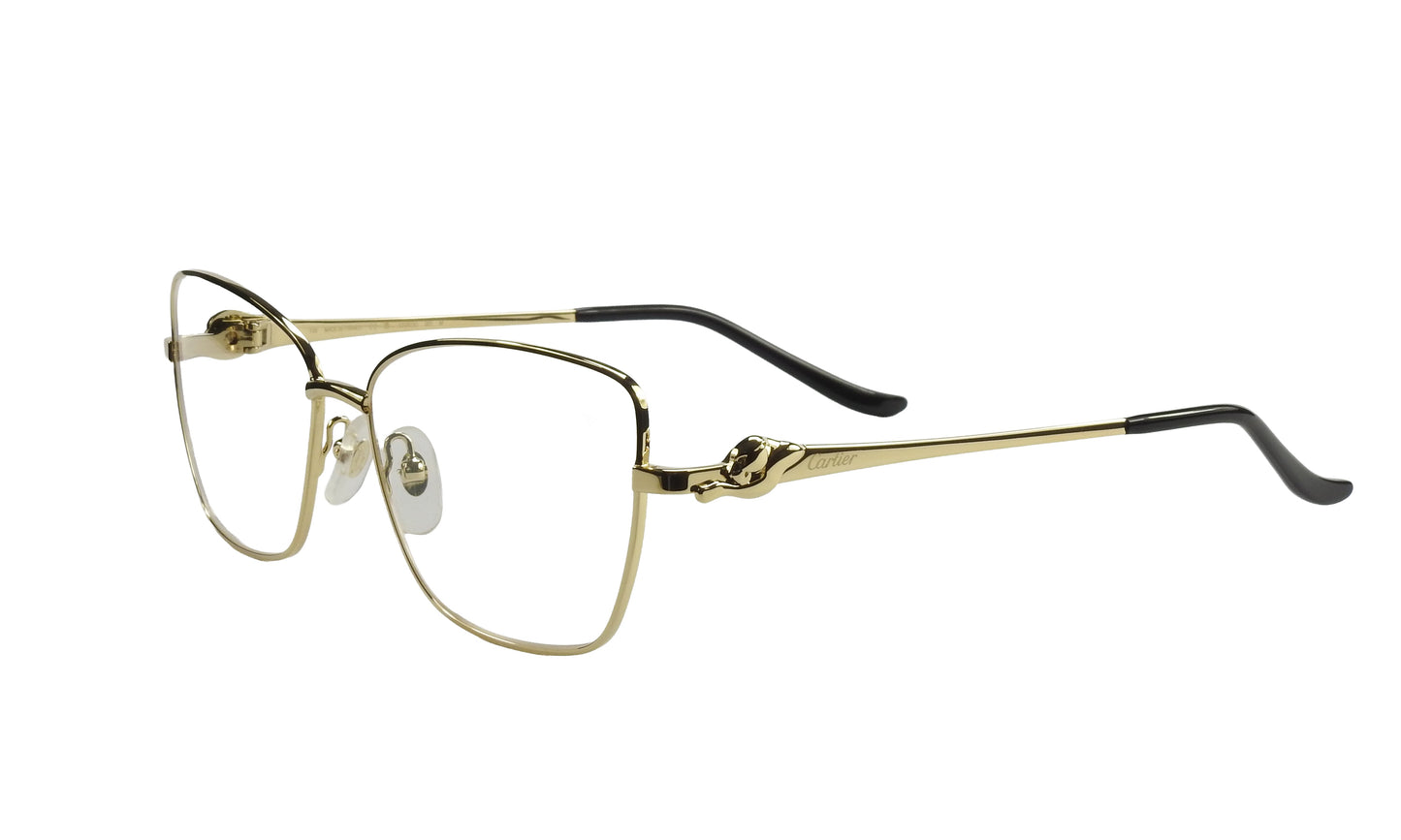 Lente Oftálmico Cartier CT0523O Dorado