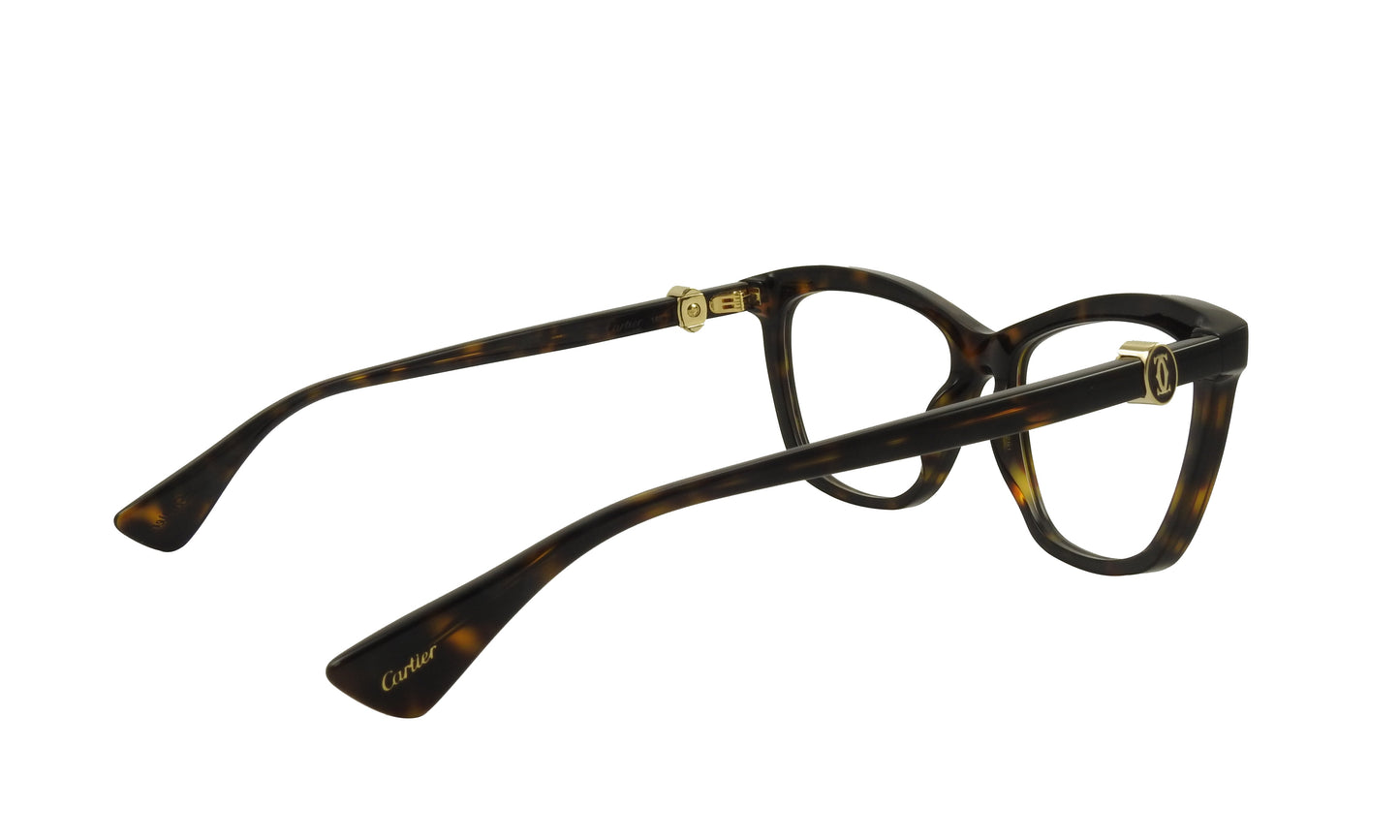 Lente Oftálmico Cartier CT0526O Havana