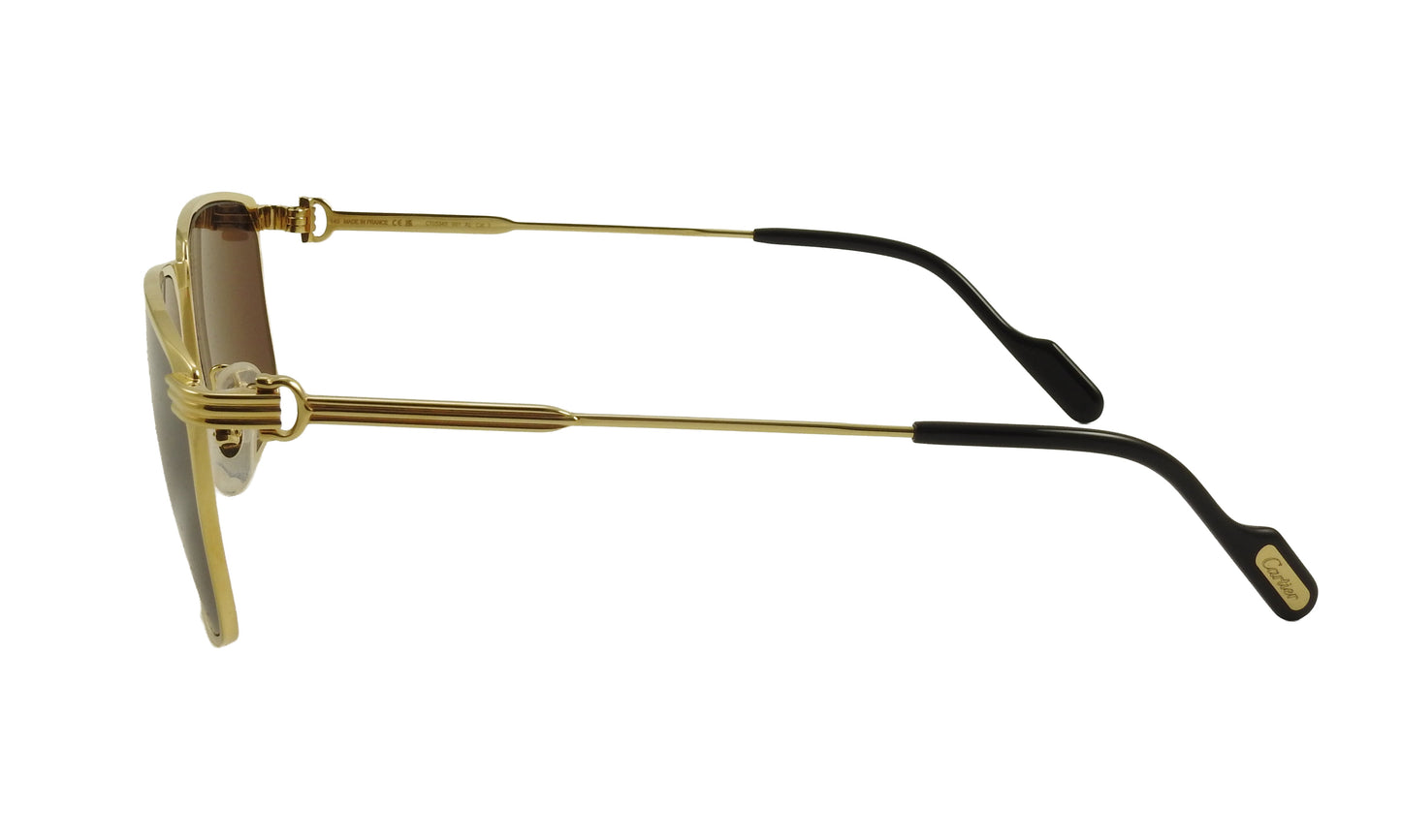 Lentes de Sol Cartier CT0534S Dorado