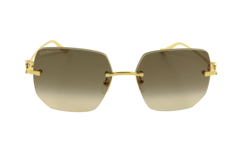 Lentes de Sol Cartier CT0549S Dorado