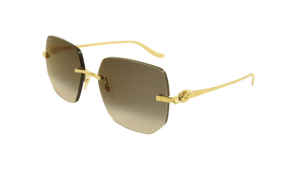 Lentes de Sol Cartier CT0549S Dorado