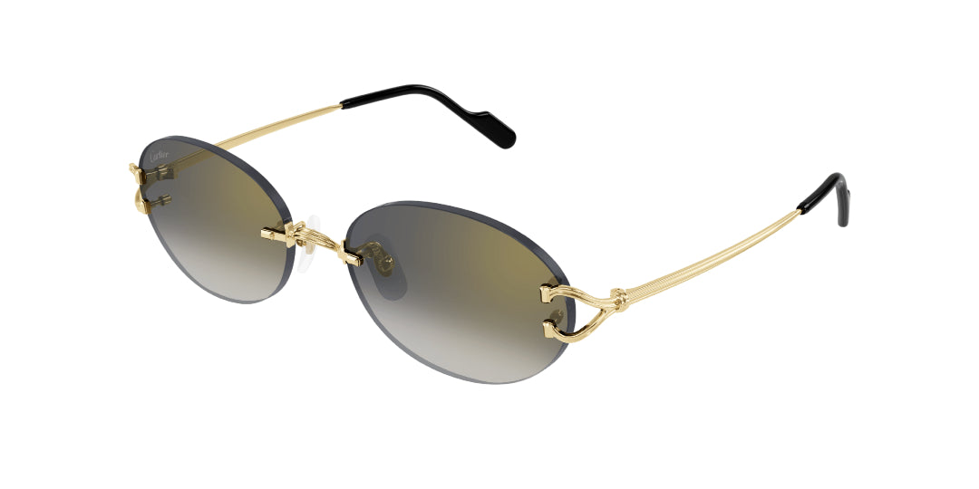 Lentes de Sol Cartier CT0551S Dorado