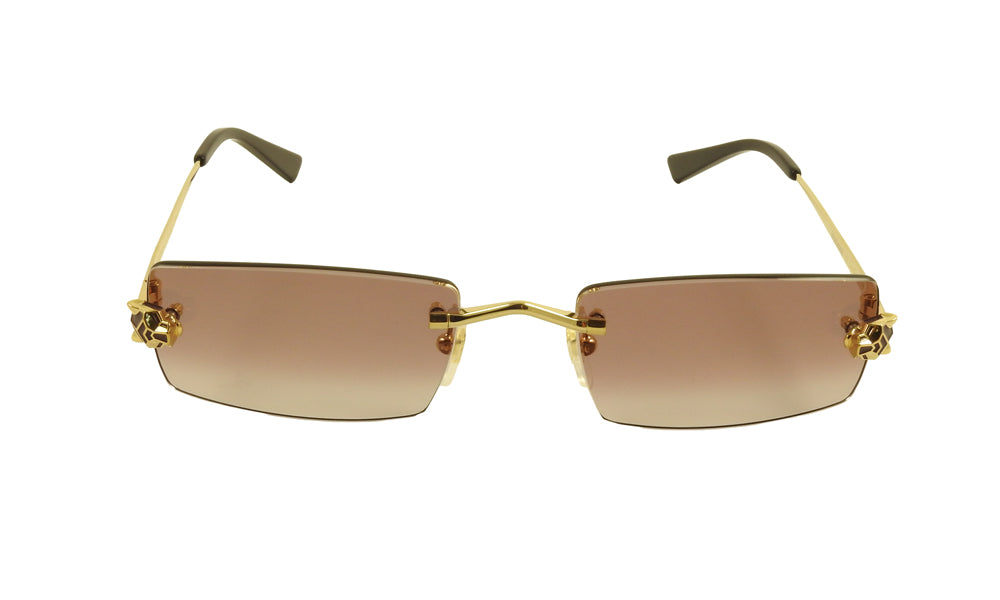 Lentes de Sol Cartier CT0598S Dorado