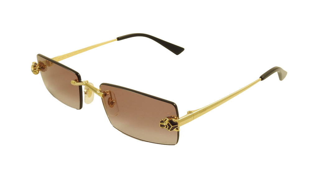 Lentes de Sol Cartier CT0598S Dorado