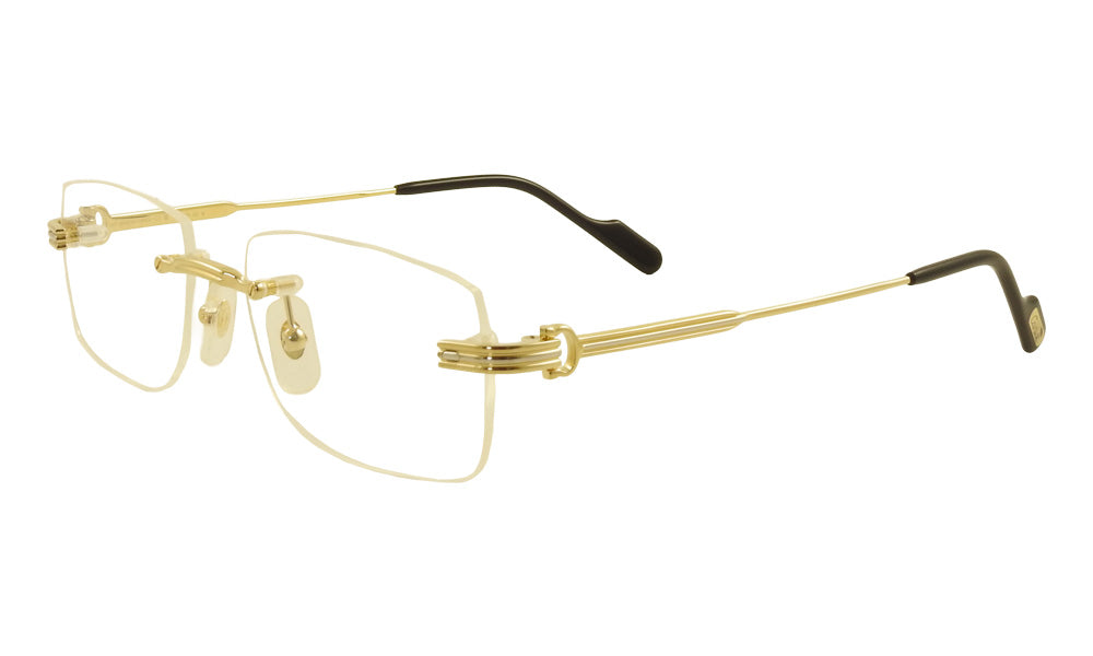 Lente Oftálmico Cartier CT0578O Dorado