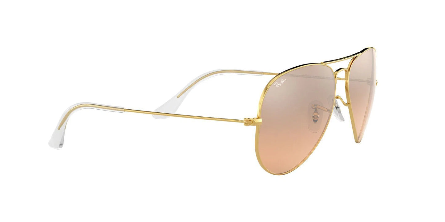 Lentes de Sol Ray Ban RB3025 Aviator Dorado-Ópticas LUX, Ve Más Allá