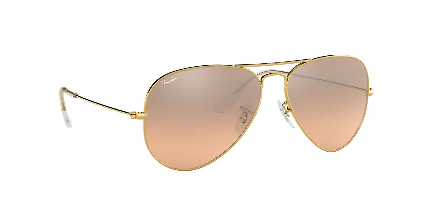 Lentes de Sol Ray Ban RB3025 Aviator Dorado-Ópticas LUX, Ve Más Allá