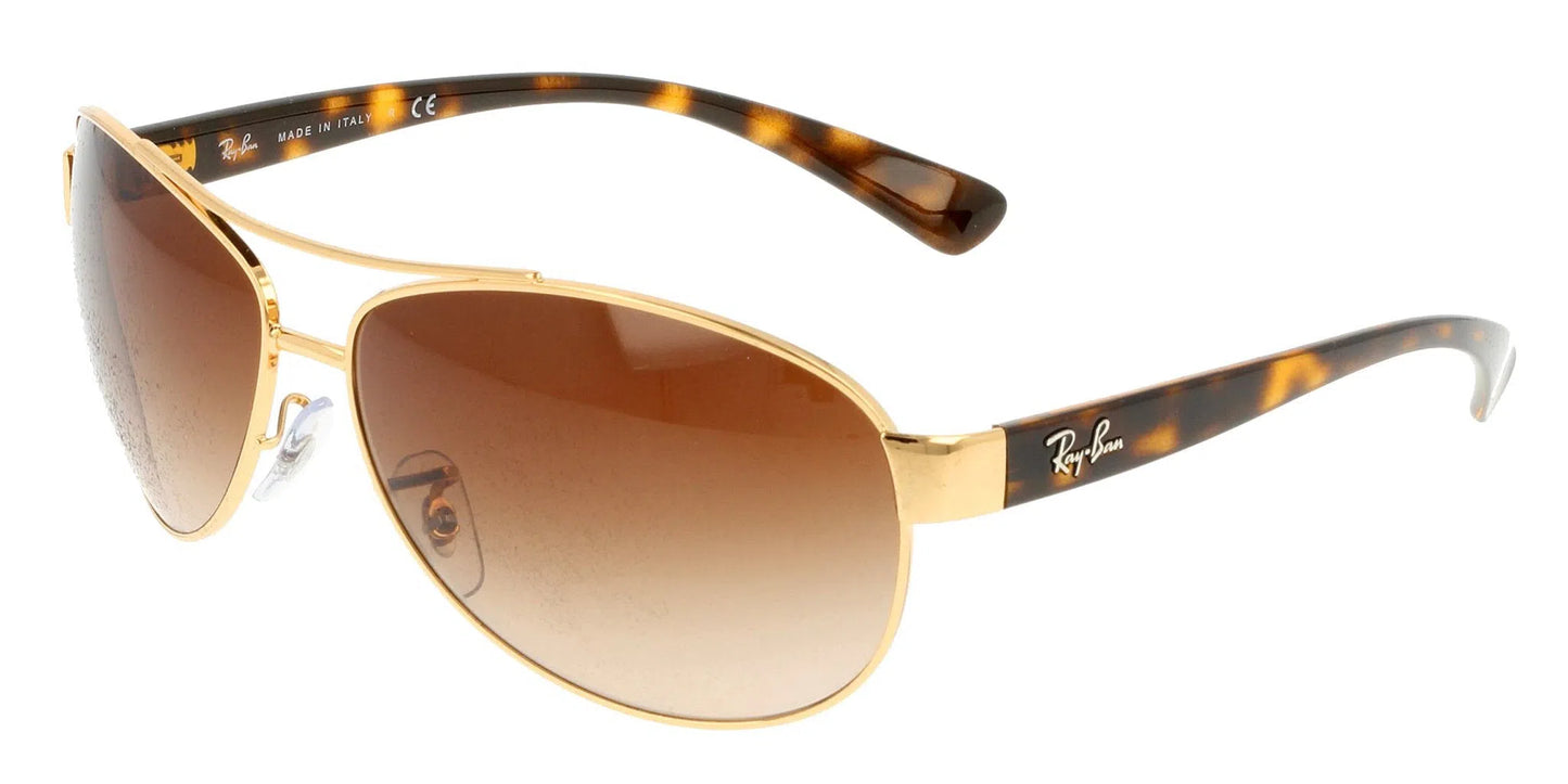 Lentes de Sol Ray Ban RB3386 Dorado-Ópticas LUX, Ve Más Allá