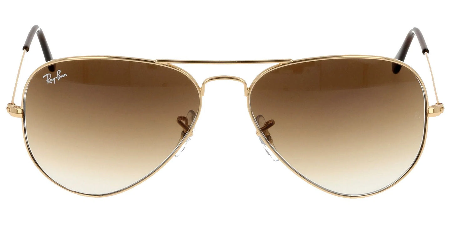 Lentes de Sol Ray Ban RB3025 Aviator Dorado-Ópticas LUX, Ve Más Allá