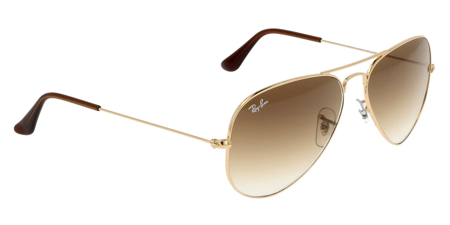 Lentes de Sol Ray Ban RB3025 Aviator Dorado-Ópticas LUX, Ve Más Allá