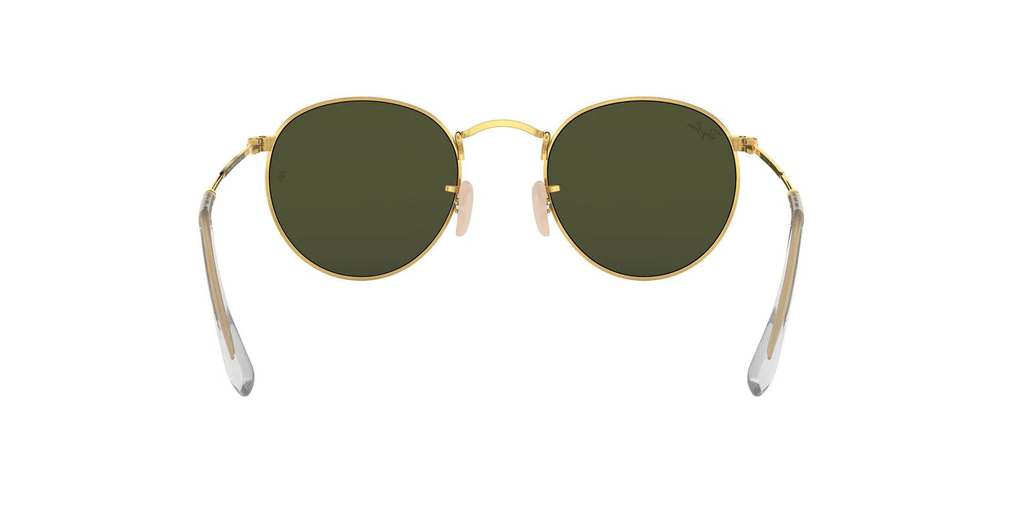 Lentes de Sol Ray Ban RB3447 Round Dorado-Ópticas LUX, Ve Más Allá