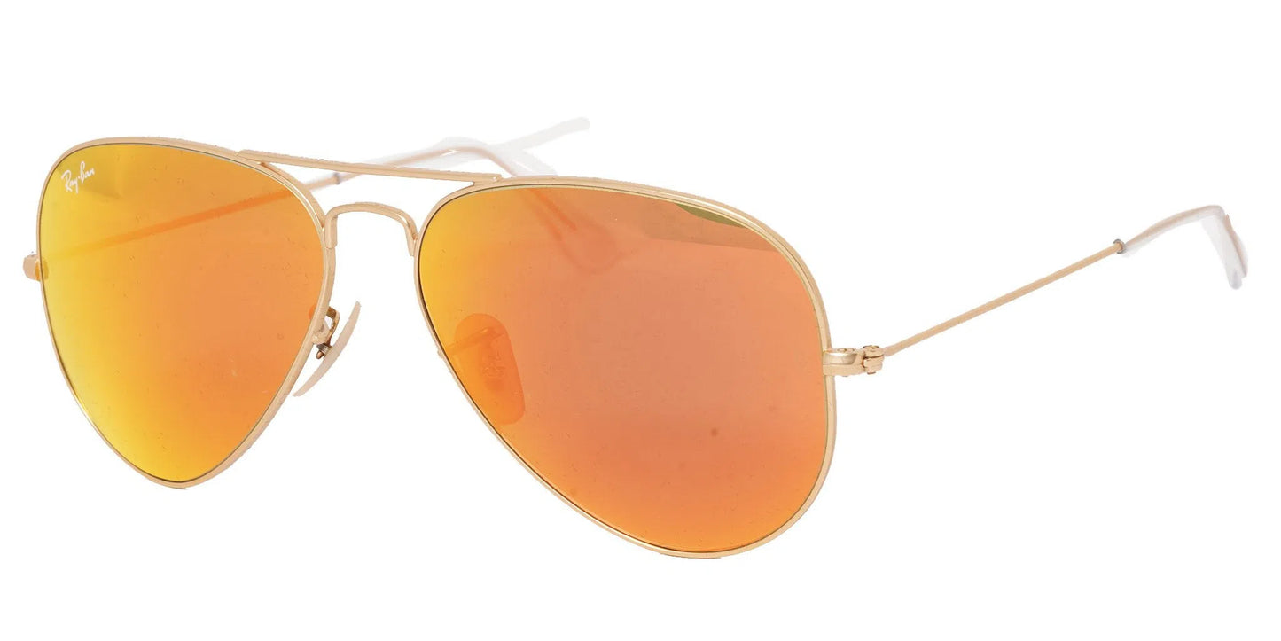 Lentes de Sol Ray Ban RB3025 Aviator Dorado-Ópticas LUX, Ve Más Allá