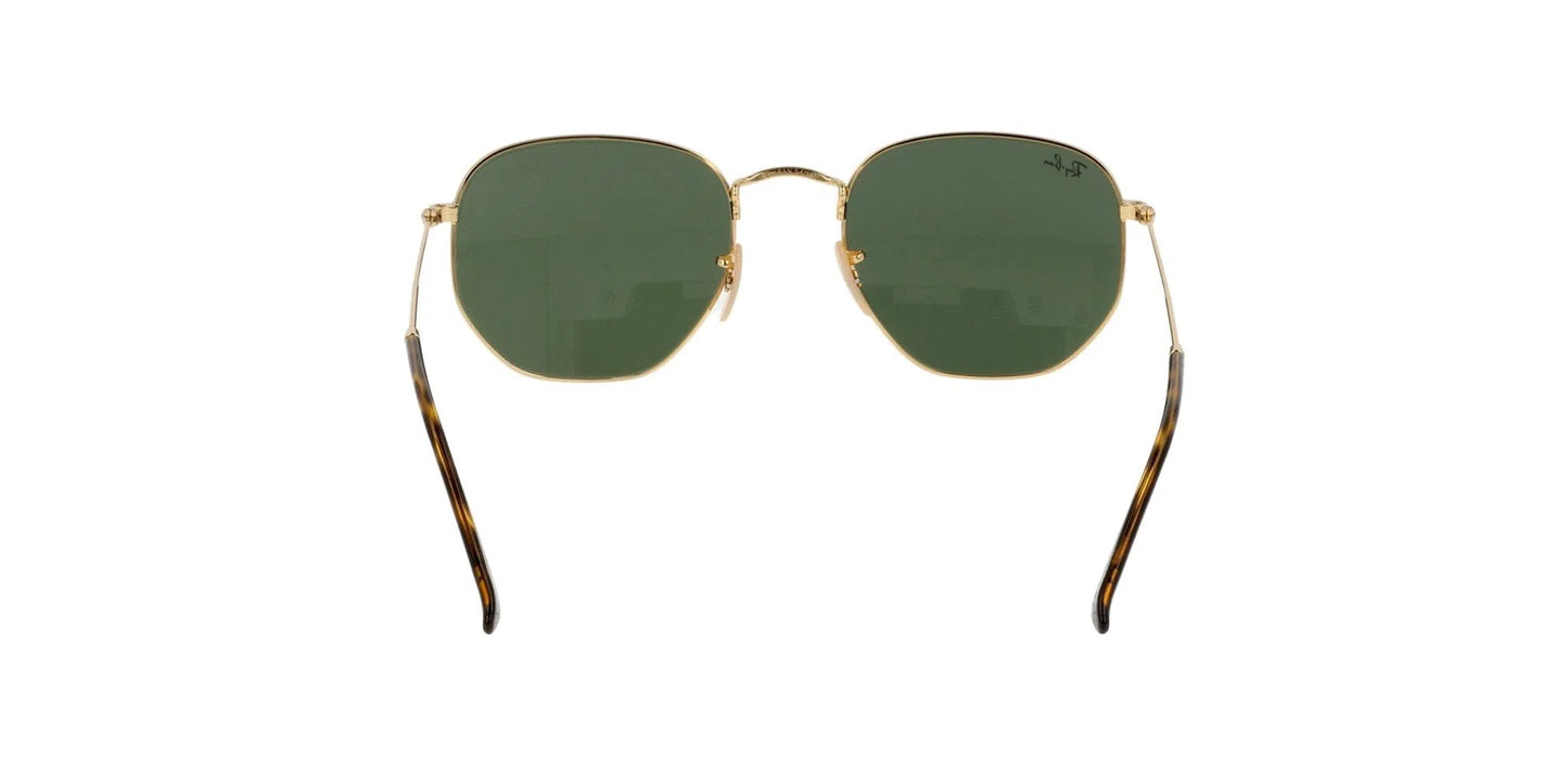 Lentes de Sol Ray Ban RB3548N Hexagonal Dorado-Ópticas LUX, Ve Más Allá