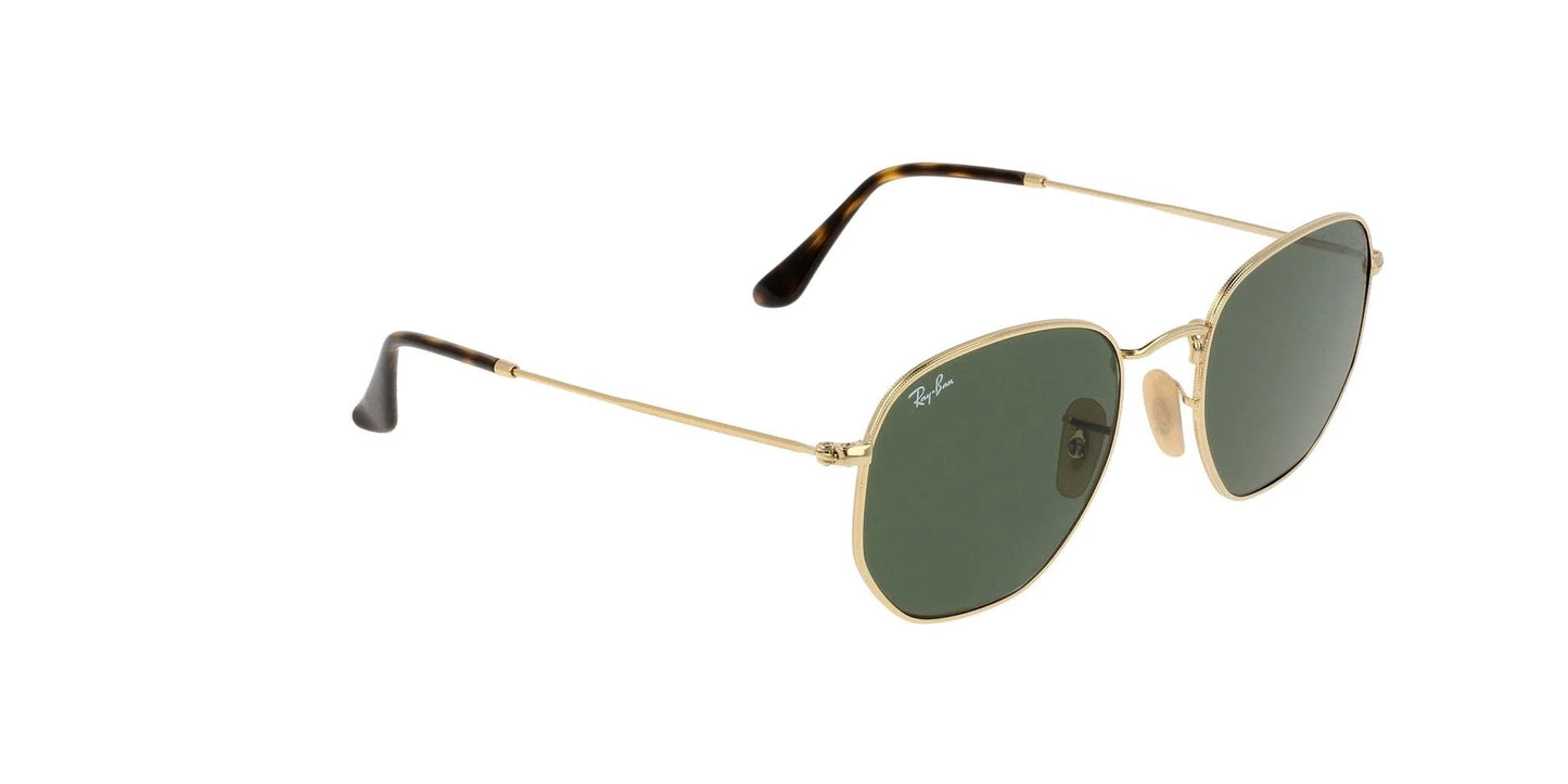 Lentes de Sol Ray Ban RB3548N Hexagonal Dorado-Ópticas LUX, Ve Más Allá