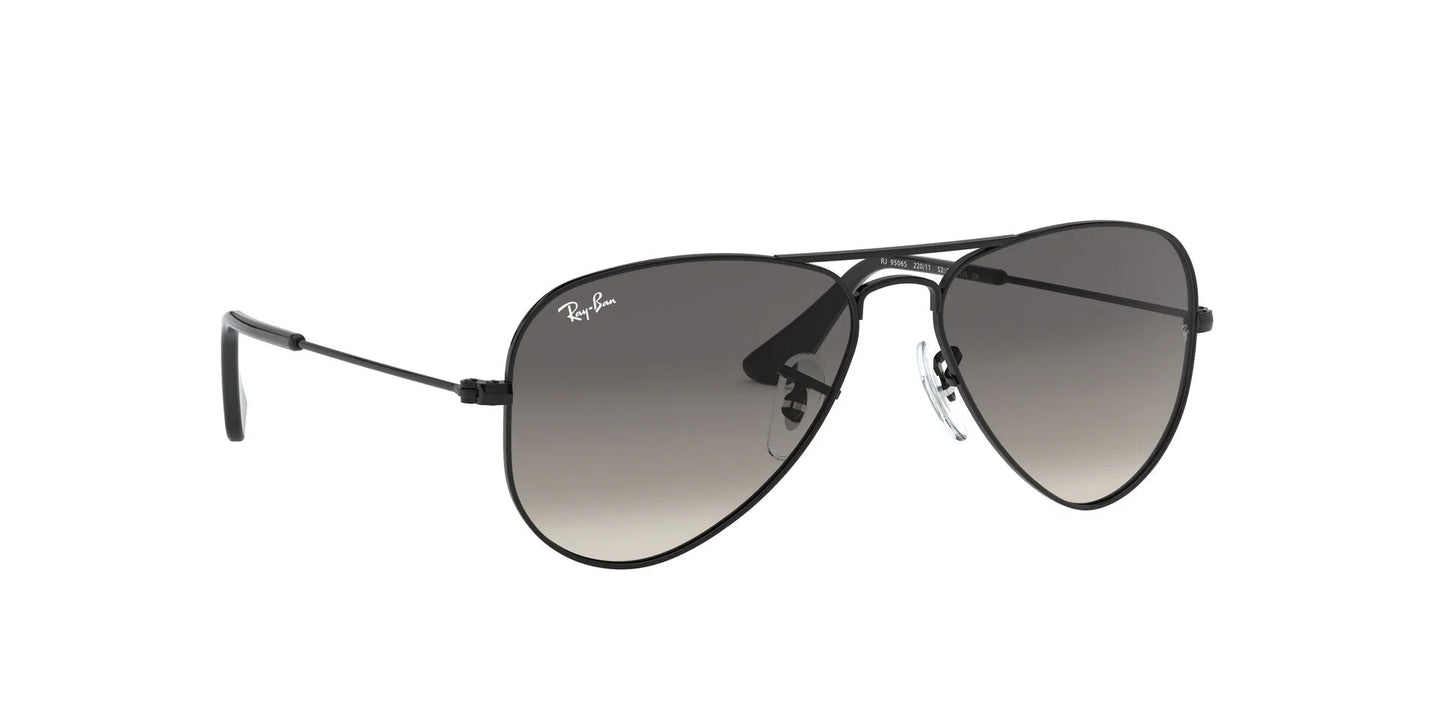 Lentes de Sol Ray Ban RJ9506S Junior aviator Negro-Ópticas LUX, Ve Más Allá