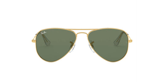 Lentes de Sol Ray Ban RJ9506S Junior aviator Dorado-Ópticas LUX, Ve Más Allá