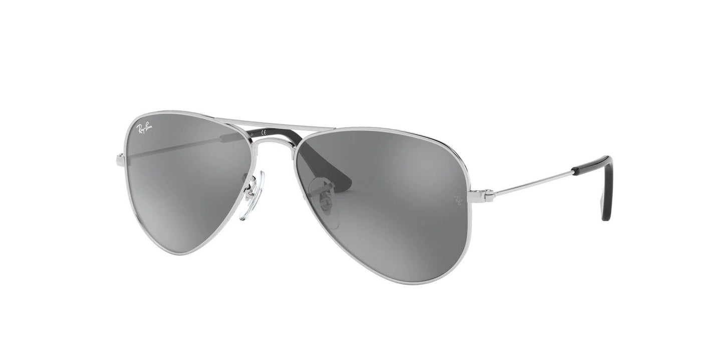 Lentes de Sol Ray Ban RJ9506S Junior aviator Plata-Ópticas LUX, Ve Más Allá