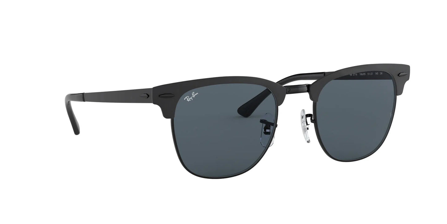 Lentes de Sol Ray Ban RB3716 Clubmaster Negro-Ópticas LUX, Ve Más Allá