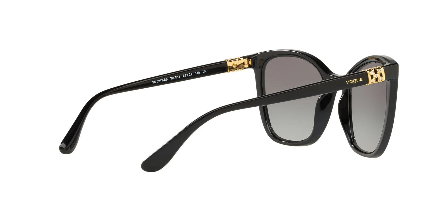 Lentes de Sol Vogue VO5243SB Negro-Ópticas LUX, Ve Más Allá